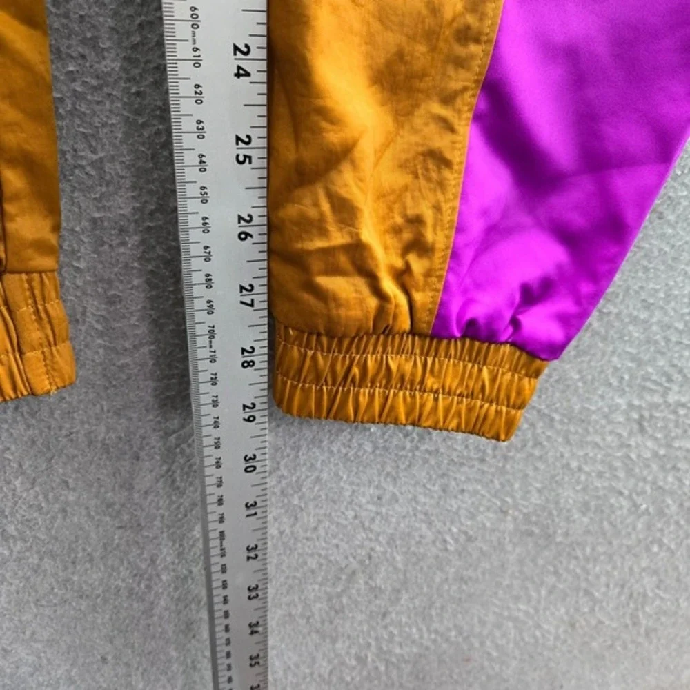 Air Jordan Men Activewear Pants Medium Orange‎ Colorblock Jogger Flight Colorful